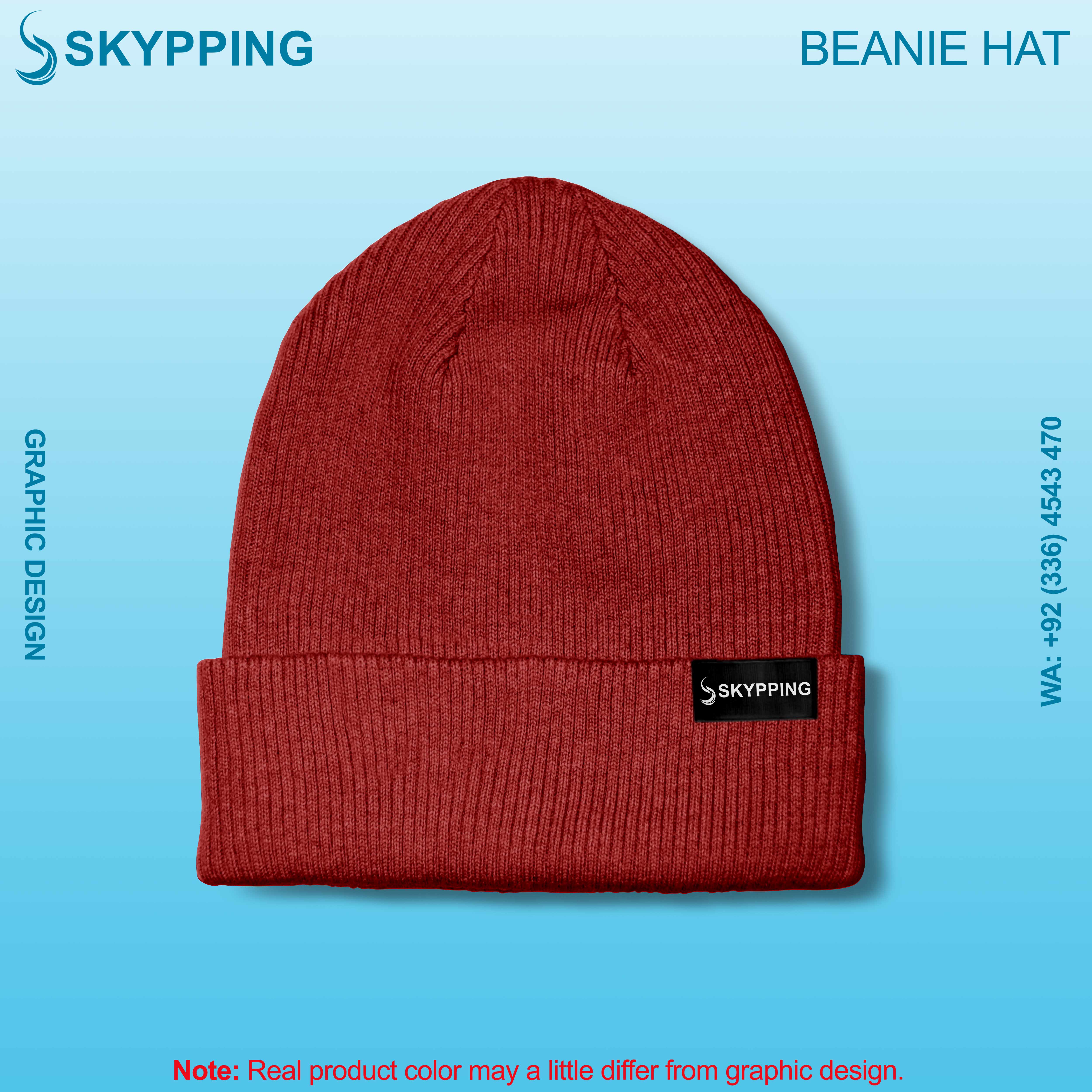 Beanie Hat with Label
